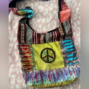 Peace Crossbody Purse